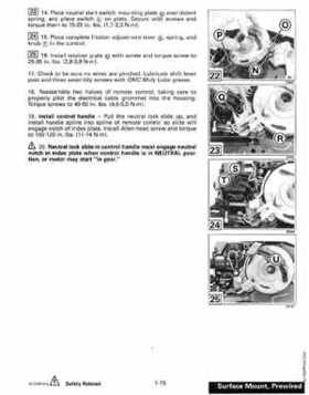 1994 Johnson/Evinrude Accessories Service Manual, Page 17
