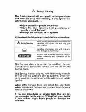 1994 Johnson/Evinrude "ER" 2 thru 8 outboards Service Repair Manual P/N 500606, Page 2