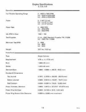 1994 Johnson/Evinrude "ER" 2 thru 8 outboards Service Repair Manual P/N 500606, Page 14