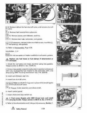 1994 Johnson/Evinrude "ER" 2 thru 8 outboards Service Repair Manual P/N 500606, Page 80