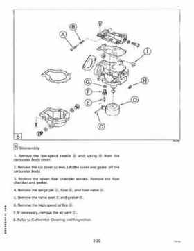 1994 Johnson/Evinrude "ER" 2 thru 8 outboards Service Repair Manual P/N 500606, Page 86