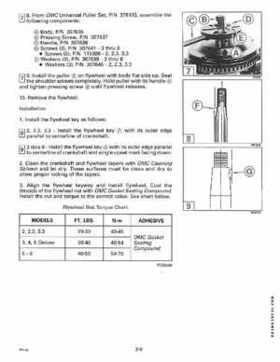 1994 Johnson/Evinrude "ER" 2 thru 8 outboards Service Repair Manual P/N 500606, Page 98