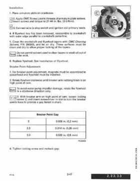 1994 Johnson/Evinrude "ER" 2 thru 8 outboards Service Repair Manual P/N 500606, Page 136