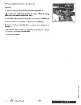 1994 Johnson/Evinrude "ER" 2 thru 8 outboards Service Repair Manual P/N 500606, Page 149