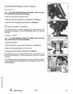1994 Johnson/Evinrude "ER" 2 thru 8 outboards Service Repair Manual P/N 500606, Page 156
