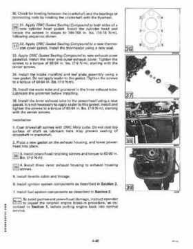 1994 Johnson/Evinrude "ER" 2 thru 8 outboards Service Repair Manual P/N 500606, Page 176