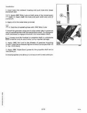 1994 Johnson/Evinrude "ER" 2 thru 8 outboards Service Repair Manual P/N 500606, Page 207