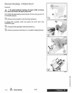 1994 Johnson/Evinrude "ER" 2 thru 8 outboards Service Repair Manual P/N 500606, Page 218