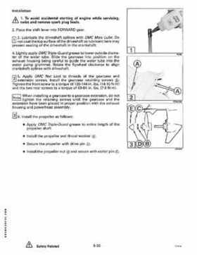 1994 Johnson/Evinrude "ER" 2 thru 8 outboards Service Repair Manual P/N 500606, Page 227