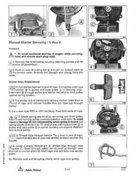 1994 Johnson/Evinrude "ER" 2 thru 8 outboards Service Repair Manual P/N 500606, Page 241