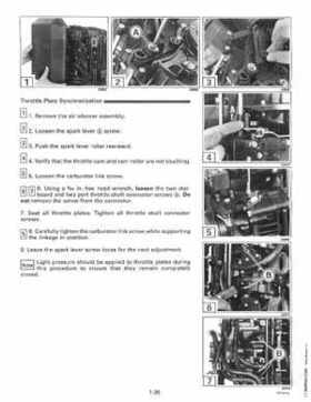 1994 Johnson Evinrude "ER" 60 LV 150, 150C, 175 Service Repair Manual, P/N 500611, Page 36