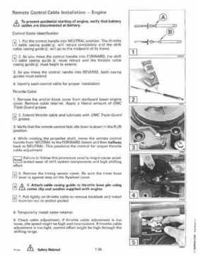 1994 Johnson Evinrude "ER" 60 LV 150, 150C, 175 Service Repair Manual, P/N 500611, Page 41