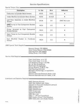 1994 Johnson Evinrude "ER" 60 LV 150, 150C, 175 Service Repair Manual, P/N 500611, Page 49