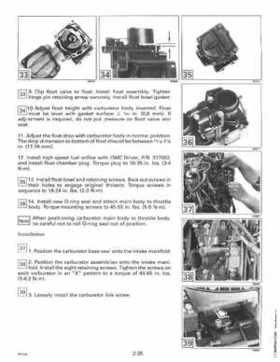 1994 Johnson Evinrude "ER" 60 LV 150, 150C, 175 Service Repair Manual, P/N 500611, Page 81