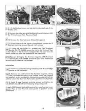 1994 Johnson Evinrude "ER" 60 LV 150, 150C, 175 Service Repair Manual, P/N 500611, Page 97