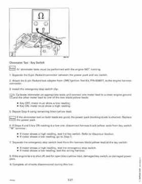 1994 Johnson Evinrude "ER" 60 LV 150, 150C, 175 Service Repair Manual, P/N 500611, Page 116