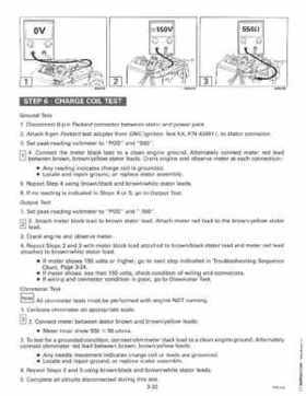 1994 Johnson Evinrude "ER" 60 LV 150, 150C, 175 Service Repair Manual, P/N 500611, Page 121