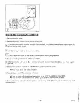 1994 Johnson Evinrude "ER" 60 LV 150, 150C, 175 Service Repair Manual, P/N 500611, Page 123