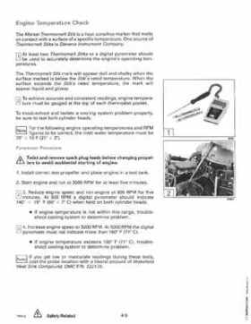 1994 Johnson Evinrude "ER" 60 LV 150, 150C, 175 Service Repair Manual, P/N 500611, Page 130