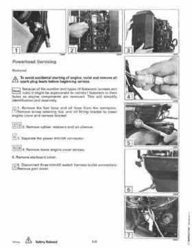 1994 Johnson Evinrude "ER" 60 LV 150, 150C, 175 Service Repair Manual, P/N 500611, Page 134