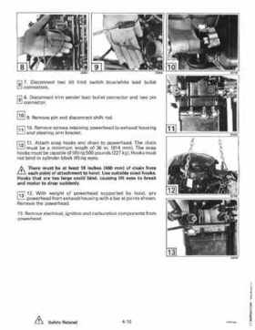 1994 Johnson Evinrude "ER" 60 LV 150, 150C, 175 Service Repair Manual, P/N 500611, Page 135