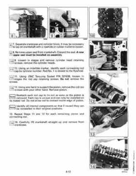 1994 Johnson Evinrude "ER" 60 LV 150, 150C, 175 Service Repair Manual, P/N 500611, Page 137
