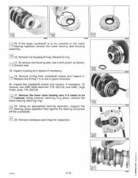 1994 Johnson Evinrude "ER" 60 LV 150, 150C, 175 Service Repair Manual, P/N 500611, Page 138