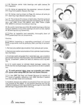 1994 Johnson Evinrude "ER" 60 LV 150, 150C, 175 Service Repair Manual, P/N 500611, Page 139
