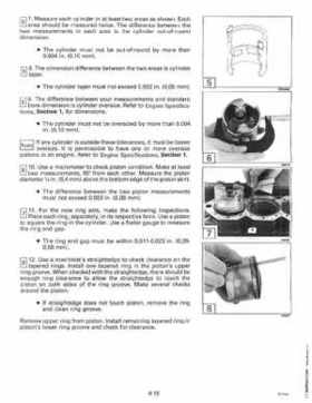 1994 Johnson Evinrude "ER" 60 LV 150, 150C, 175 Service Repair Manual, P/N 500611, Page 141