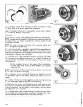 1994 Johnson Evinrude "ER" 60 LV 150, 150C, 175 Service Repair Manual, P/N 500611, Page 142