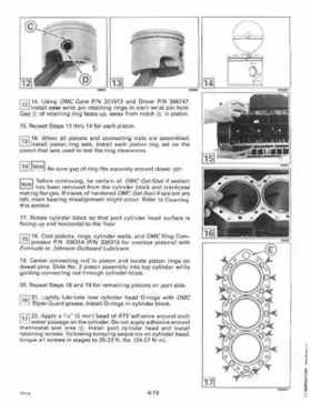 1994 Johnson Evinrude "ER" 60 LV 150, 150C, 175 Service Repair Manual, P/N 500611, Page 144