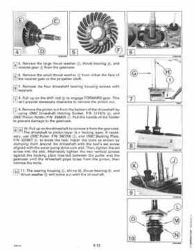 1994 Johnson Evinrude "ER" 60 LV 150, 150C, 175 Service Repair Manual, P/N 500611, Page 181