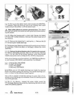 1994 Johnson Evinrude "ER" 60 LV 150, 150C, 175 Service Repair Manual, P/N 500611, Page 183