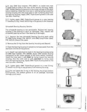 1994 Johnson Evinrude "ER" 60 LV 150, 150C, 175 Service Repair Manual, P/N 500611, Page 185