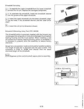 1994 Johnson Evinrude "ER" 60 LV 150, 150C, 175 Service Repair Manual, P/N 500611, Page 186