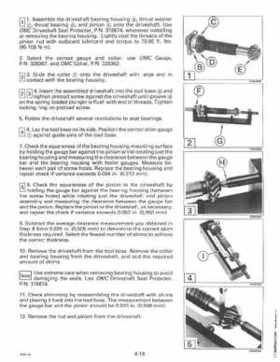 1994 Johnson Evinrude "ER" 60 LV 150, 150C, 175 Service Repair Manual, P/N 500611, Page 187
