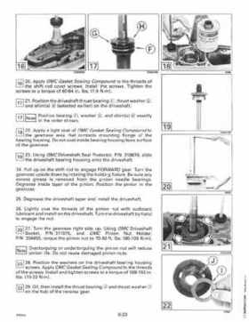 1994 Johnson Evinrude "ER" 60 LV 150, 150C, 175 Service Repair Manual, P/N 500611, Page 191