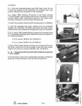 1994 Johnson Evinrude "ER" 60 LV 150, 150C, 175 Service Repair Manual, P/N 500611, Page 194