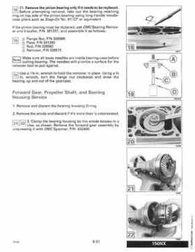 1994 Johnson Evinrude "ER" 60 LV 150, 150C, 175 Service Repair Manual, P/N 500611, Page 199