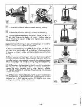 1994 Johnson Evinrude "ER" 60 LV 150, 150C, 175 Service Repair Manual, P/N 500611, Page 202