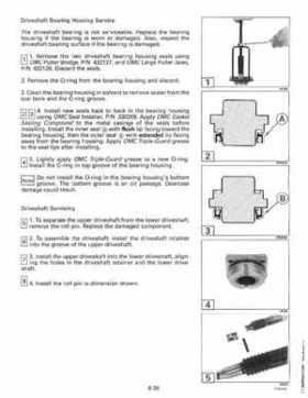 1994 Johnson Evinrude "ER" 60 LV 150, 150C, 175 Service Repair Manual, P/N 500611, Page 204
