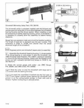 1994 Johnson Evinrude "ER" 60 LV 150, 150C, 175 Service Repair Manual, P/N 500611, Page 205