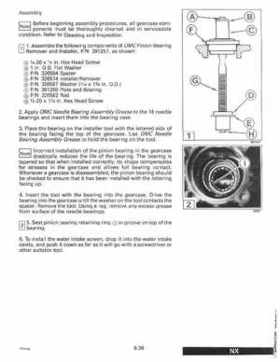 1994 Johnson Evinrude "ER" 60 LV 150, 150C, 175 Service Repair Manual, P/N 500611, Page 207