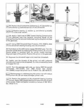 1994 Johnson Evinrude "ER" 60 LV 150, 150C, 175 Service Repair Manual, P/N 500611, Page 211