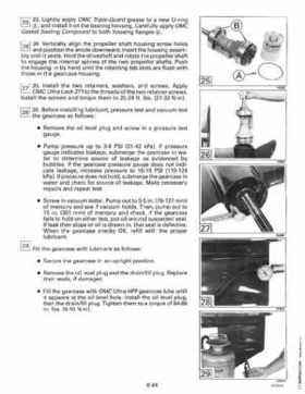 1994 Johnson Evinrude "ER" 60 LV 150, 150C, 175 Service Repair Manual, P/N 500611, Page 212