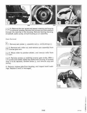 1994 Johnson Evinrude "ER" 60 LV 150, 150C, 175 Service Repair Manual, P/N 500611, Page 216