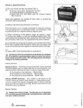 1994 Johnson Evinrude "ER" 60 LV 150, 150C, 175 Service Repair Manual, P/N 500611, Page 230