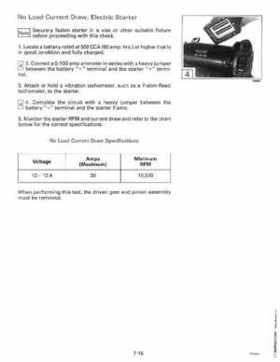 1994 Johnson Evinrude "ER" 60 LV 150, 150C, 175 Service Repair Manual, P/N 500611, Page 242