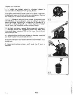 1994 Johnson Evinrude "ER" 60 LV 150, 150C, 175 Service Repair Manual, P/N 500611, Page 245