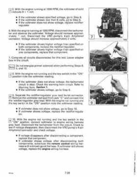 1994 Johnson Evinrude "ER" 60 LV 150, 150C, 175 Service Repair Manual, P/N 500611, Page 255